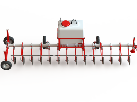 WG 0011 - Applicator SpikeWheel systems 600 Model 3D
