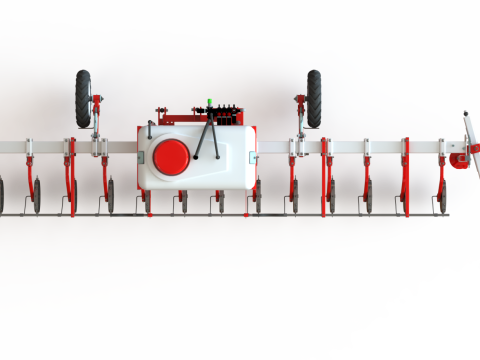WG 0011 - Applicator SpikeWheel systems 600 Model 3D