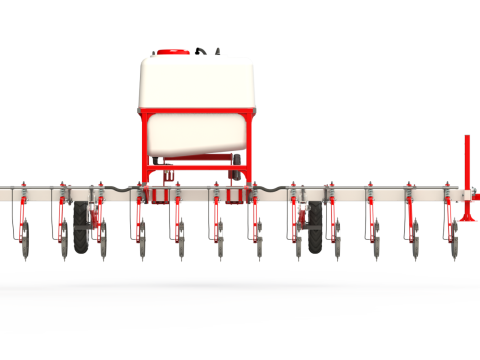 WG 0011 - Applicator SpikeWheel systems 600 Model 3D