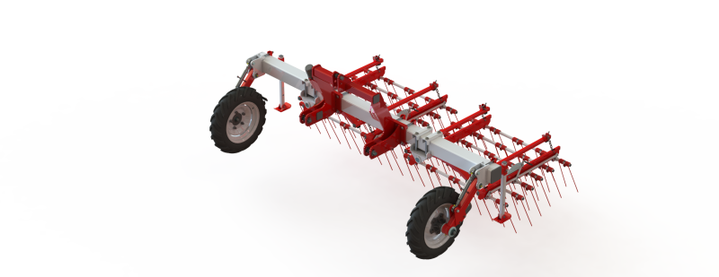 WG 0009 - Flex harrow 300 3D 模型 .c4d .max .obj .3ds .fbx .stl .blend 