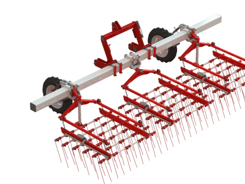 WG 0009 - Flex harrow 450 3D Model