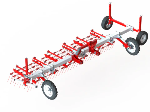 WG 0009 - Flex harrow 450 3D Model