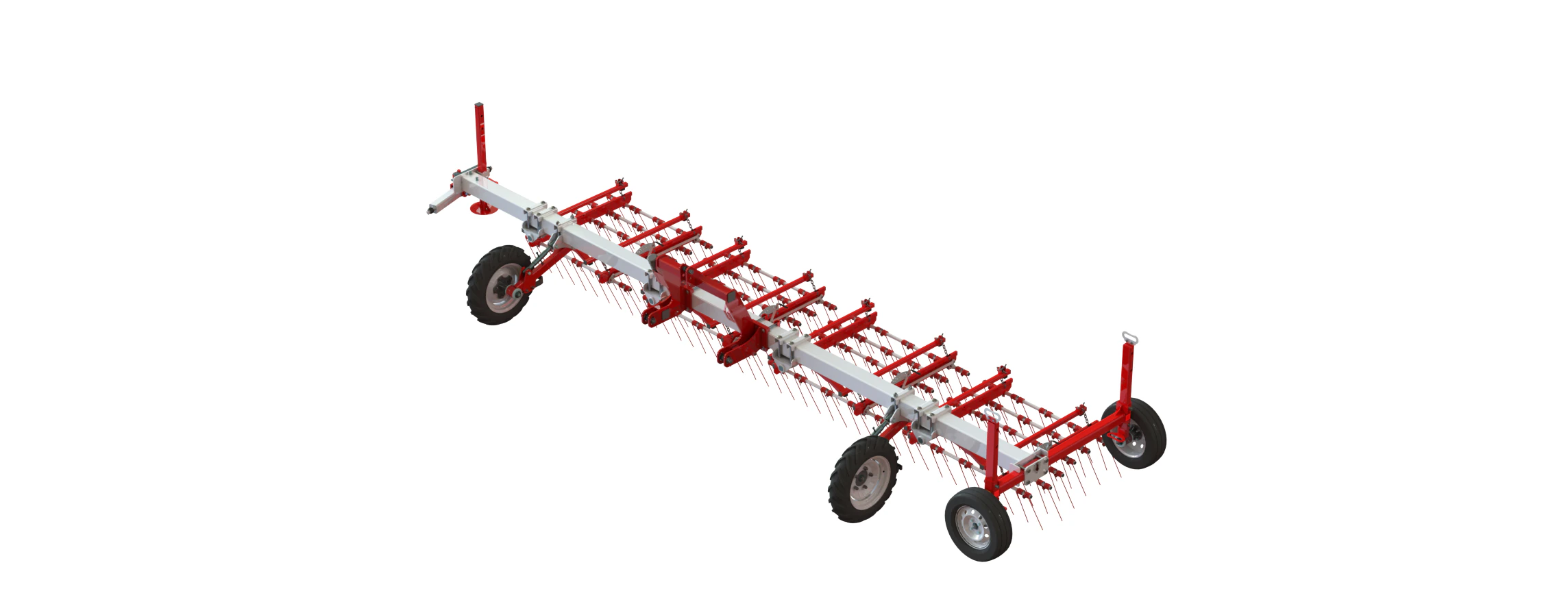 WG 0009 - Flex harrow 600 3D Model .c4d .max .obj .3ds .fbx .stl .blend