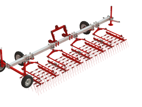 WG 0009 - Flex harrow 600 3Dモデル