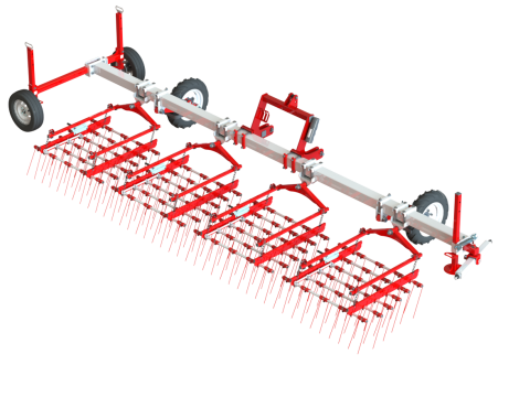 WG 0009 - Flex harrow 600 3Dモデル