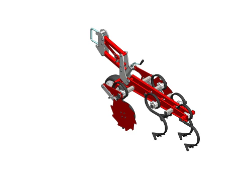 WG 0002 - Complete range of 45 inter-row cultivators 3D Model