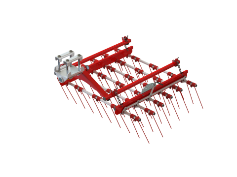 WG 0009 - Полный ассортимент 5-гибких борон 3D Модель