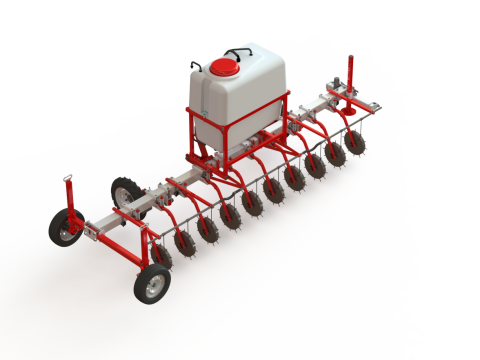 WG 0011 - 4 種類の液体肥料散布機の全製品ラインナップ 3Dモデル