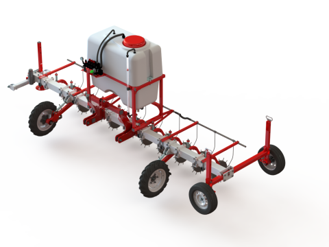 WG 0011 - 4 種類の液体肥料散布機の全製品ラインナップ 3Dモデル
