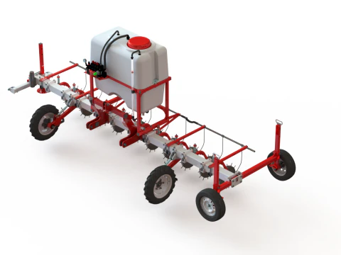 WG 0011 - Complete range of 4 liquid fertilizer applicators 3D Model