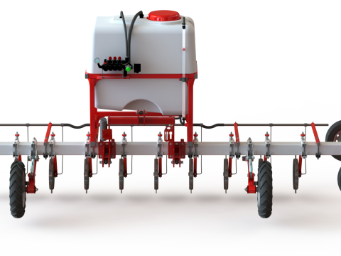 WG 0011 - 4 種類の液体肥料散布機の全製品ラインナップ 3Dモデル