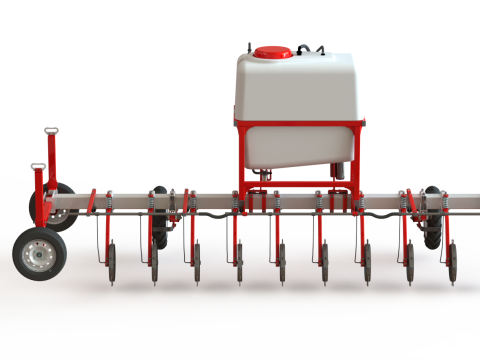 WG 0011 - 4 種類の液体肥料散布機の全製品ラインナップ 3Dモデル