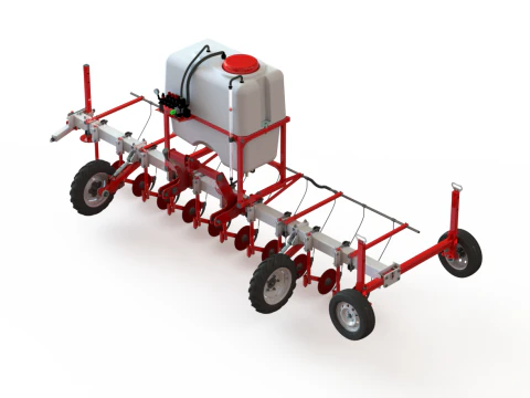 WG 0011 - Complete range of 4 liquid fertilizer applicators 3D Model