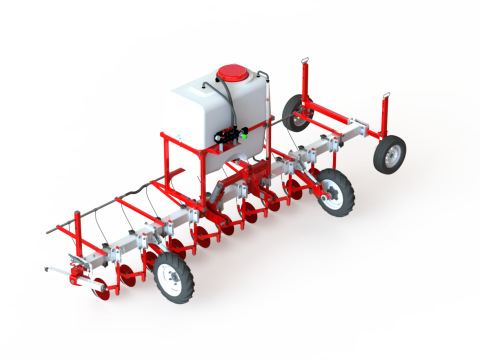 WG 0011 - 4 種類の液体肥料散布機の全製品ラインナップ 3Dモデル