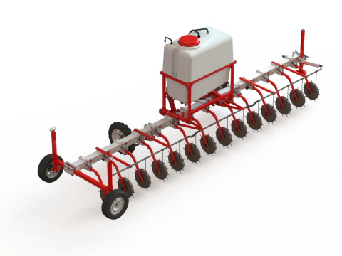 WG 0011 - Complete range of 4 liquid fertilizer applicators 3D Model