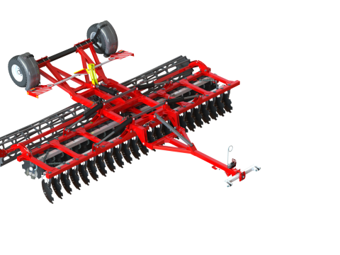 WG 0007 - Garu cakram berat semi-mount 6m Model 3D