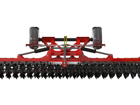 WG 0007 - Garu cakram berat semi-mount 6m Model 3D