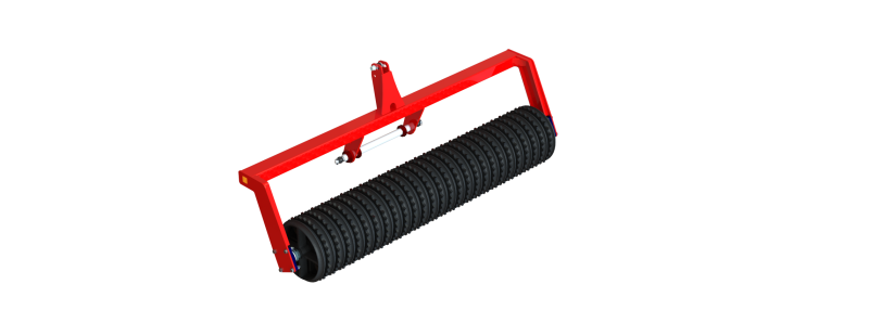 WG 0001 - 3 つの取り付けられた多目的ローラーの全製品範囲 3Dモデル .c4d .max .obj .3ds .fbx .stl .blend 