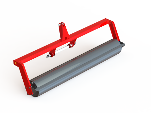 WG 0001 - 3 つの取り付けられた多目的ローラーの全製品範囲 3Dモデル