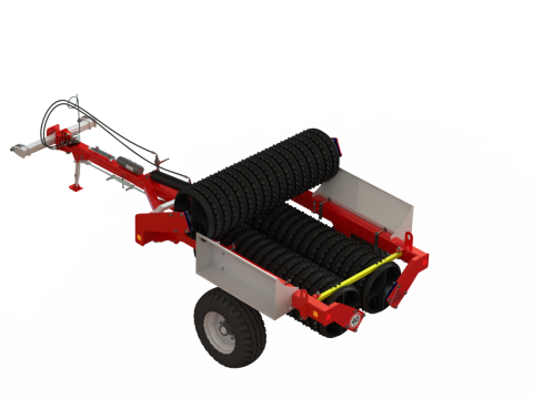 WG 0001 - Gamma completa di 3 rulli multiuso semiportati Modello 3D