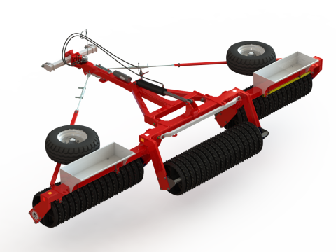 WG 0001 - Gamma completa di 3 rulli multiuso semiportati Modello 3D