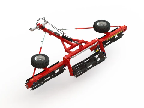 WG 0001 - Полный ассортимент 3-х полунавесных универсальных катков 3D Модель