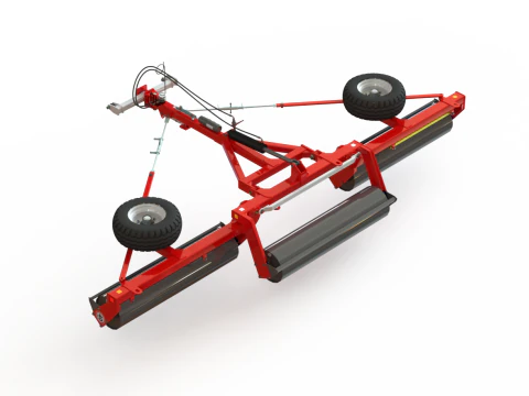 WG 0001 - Полный ассортимент 3-х полунавесных универсальных катков 3D Модель