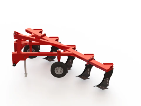 WG 0006 - Complete range of 3 high speed combination plow 3D Model
