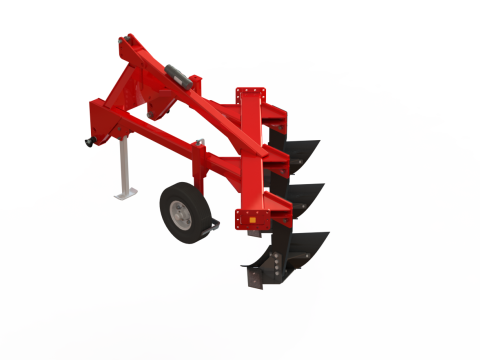 WG 0006 - Полный ассортимент трехскоростных комбинированных плугов 3D Модель