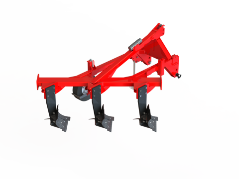 WG 0006 - Полный ассортимент трехскоростных комбинированных плугов 3D Модель