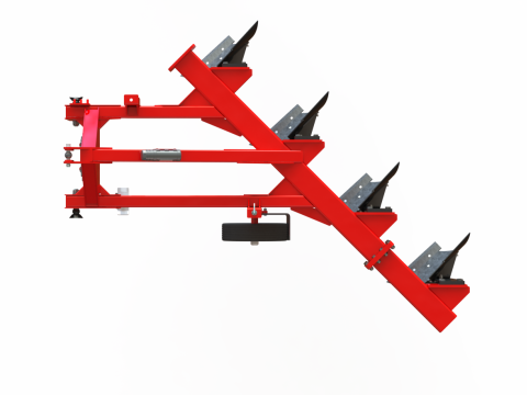 WG 0006 - Полный ассортимент трехскоростных комбинированных плугов 3D Модель