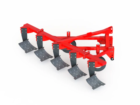 WG 0006 - Complete range of 3 high speed combination plow 3D Model