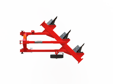 WG 0006 - Полный ассортимент трехскоростных комбинированных плугов 3D Модель