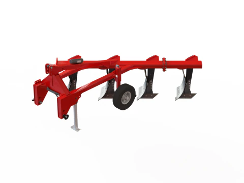 WG 0006 - Complete range of 3 high speed combination plow 3D Model