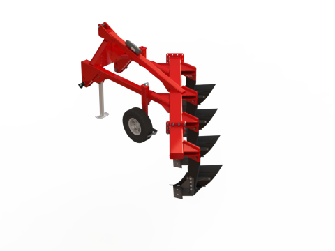 WG 0006 - Полный ассортимент трехскоростных комбинированных плугов 3D Модель