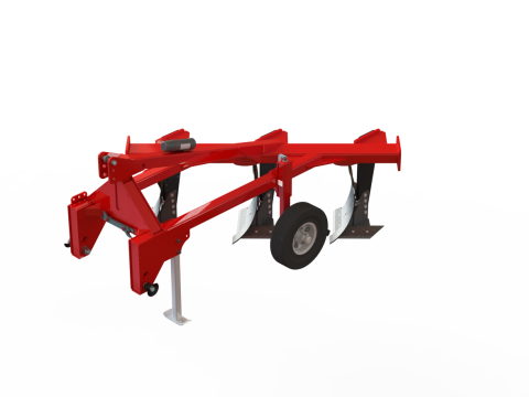 WG 0006 - Полный ассортимент трехскоростных комбинированных плугов 3D Модель