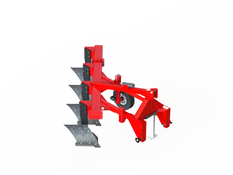 WG 0006 - Полный ассортимент трехскоростных комбинированных плугов 3D Модель