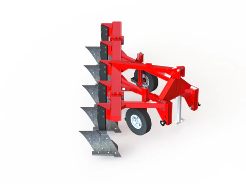 WG 0006 - Complete range of 3 high speed combination plow 3D Model