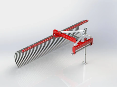 WG 1016 - Landscape rakes 3D Model