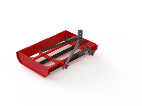 WG 1036 - Livellatrice stradale portata Modello 3D