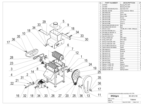 WG 4012 - 플래트너 3D 모델