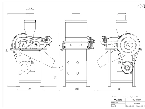 WG 4012 - Flattener 3D Model