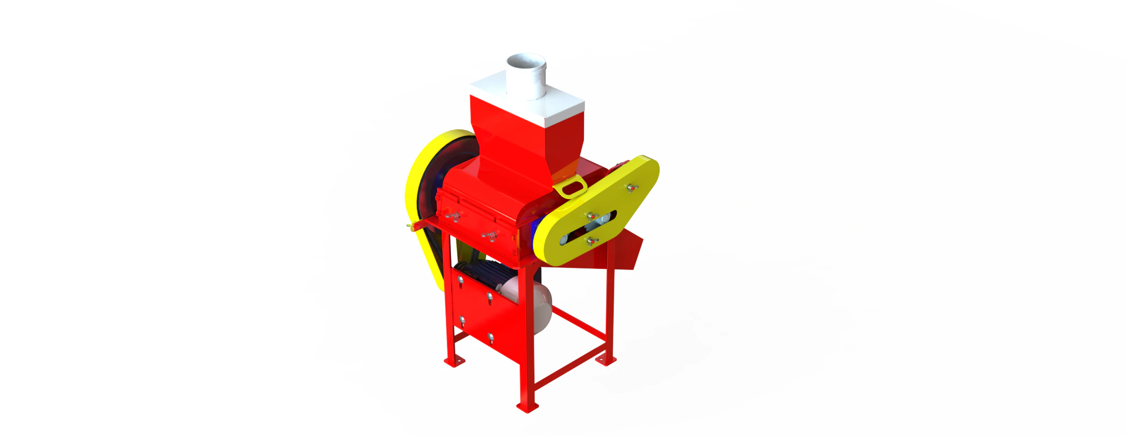 WG 4012 - grain flaker 3D Model .c4d .max .obj .3ds .fbx .stl .blend