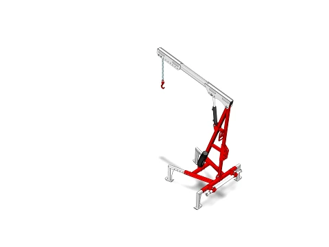 WG 1010 - Loader Arm 3D Model