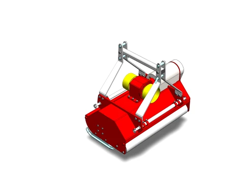 WG 1017 Mulcher 3D Model