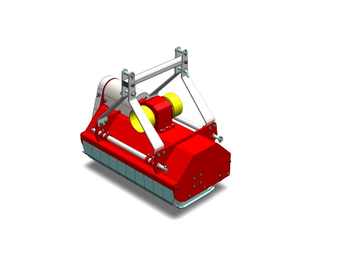 WG 1017 Mulcher 3D Model