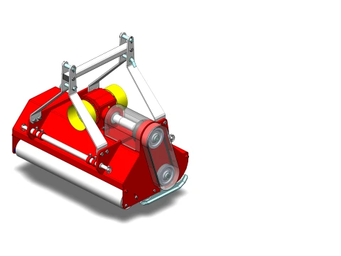 WG 1017 Mulcher 3D Model