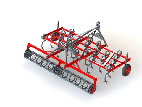 WG 1001 - Field Cultivator 3D Model