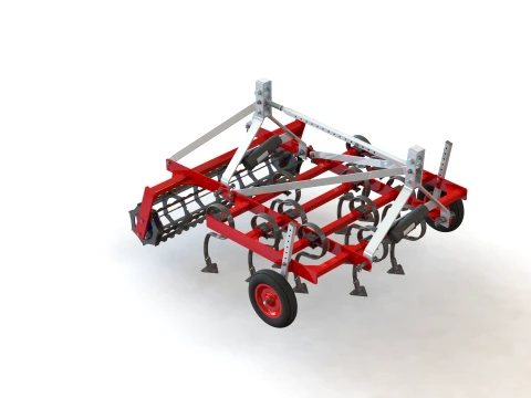 WG 1001 - Field Cultivator 3D Model