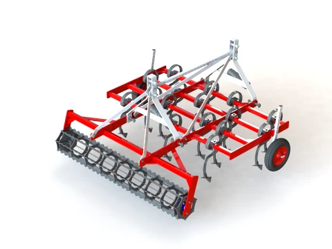 WG 1001 - Field Cultivator 3D Model